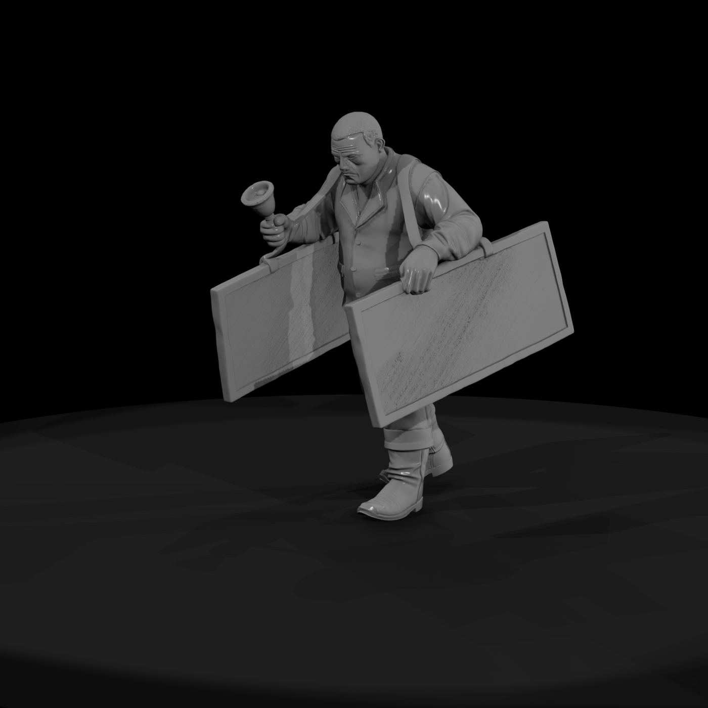 Medieval Town Crier — Figure & Railway Layouts