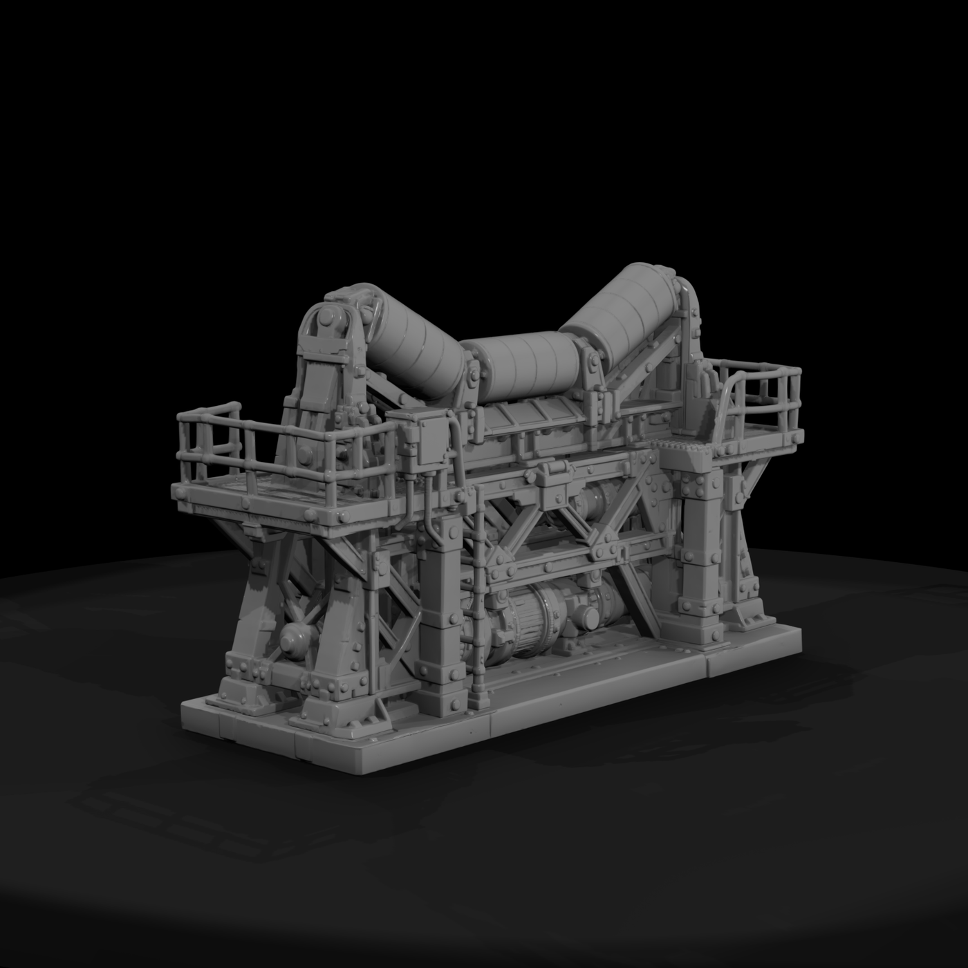 Industrial Conveyor Roller Support Frame