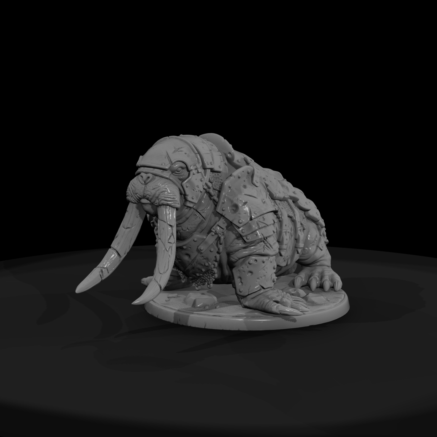Creature Brine Tusk Walrus Beast