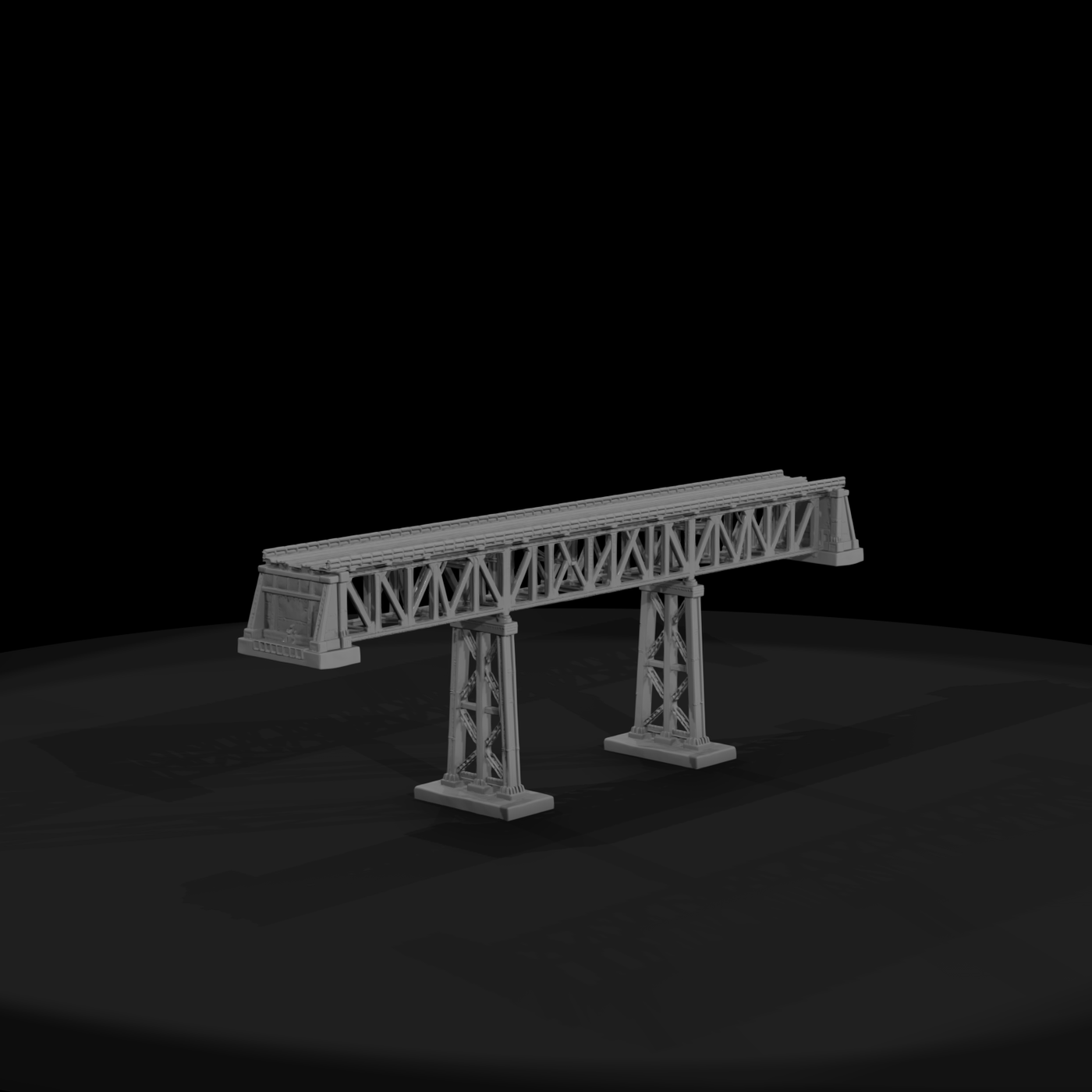 Rrs 003 Bridge Deck Truss Bridge