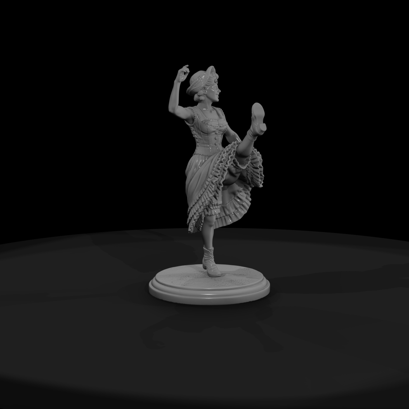 Ww 0221 Townsfolk Can Can Dancer