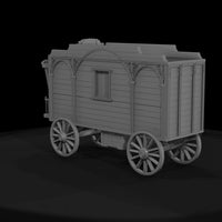 ornate-vardo-caravan-diorama-prop-384845 — thumbnail 3