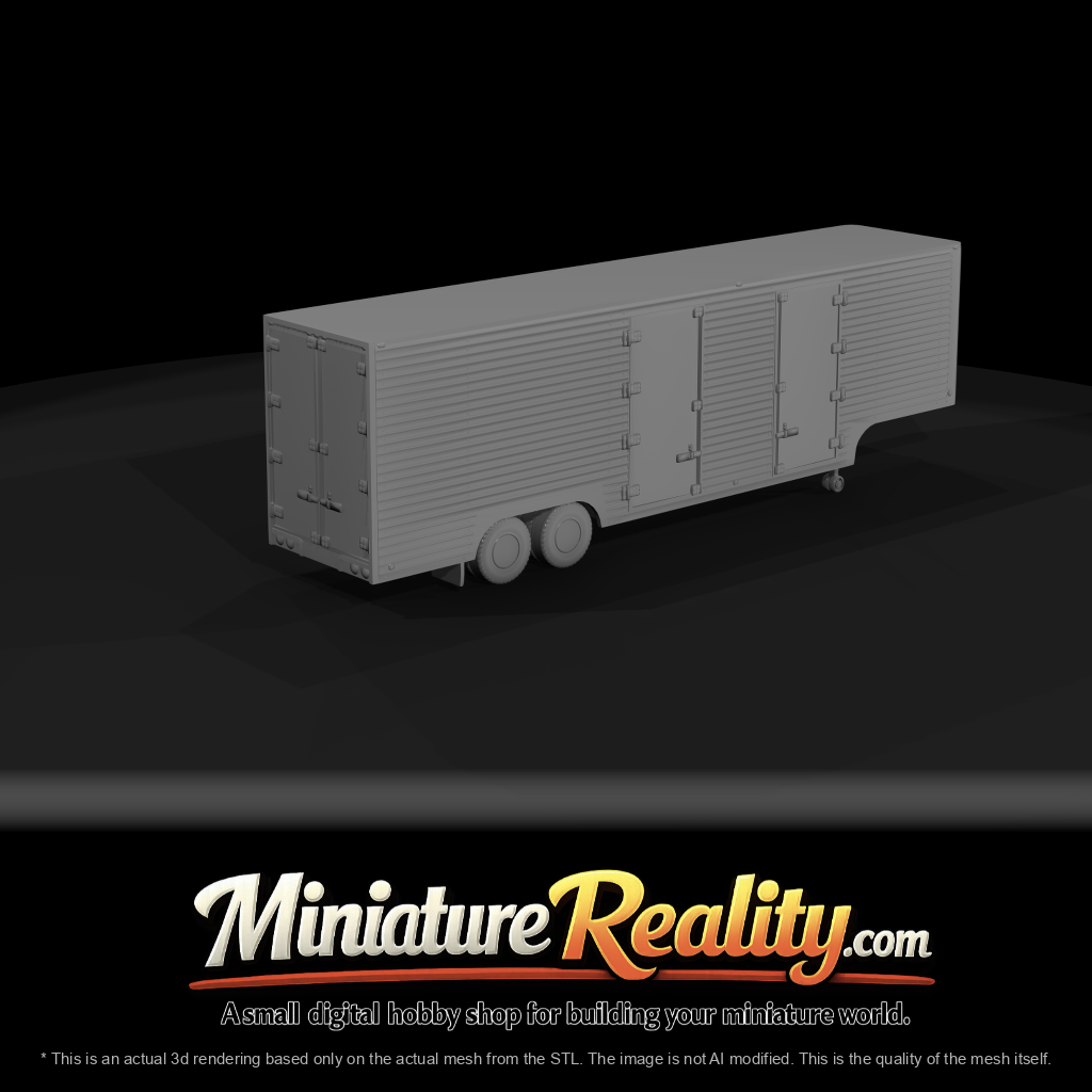 Vintage Moving Trailer