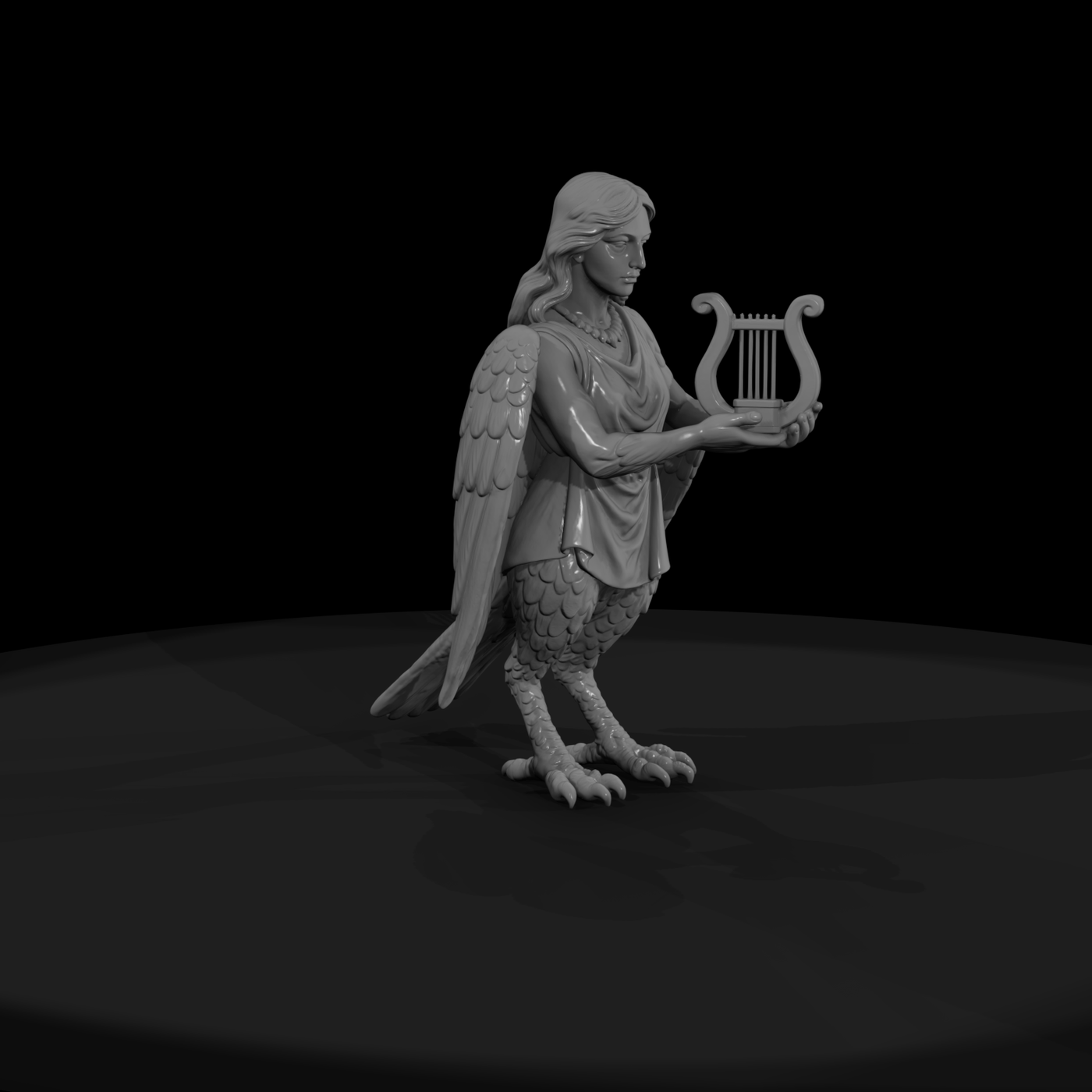 Myth 0286 Mythology Siren Miniature Figure