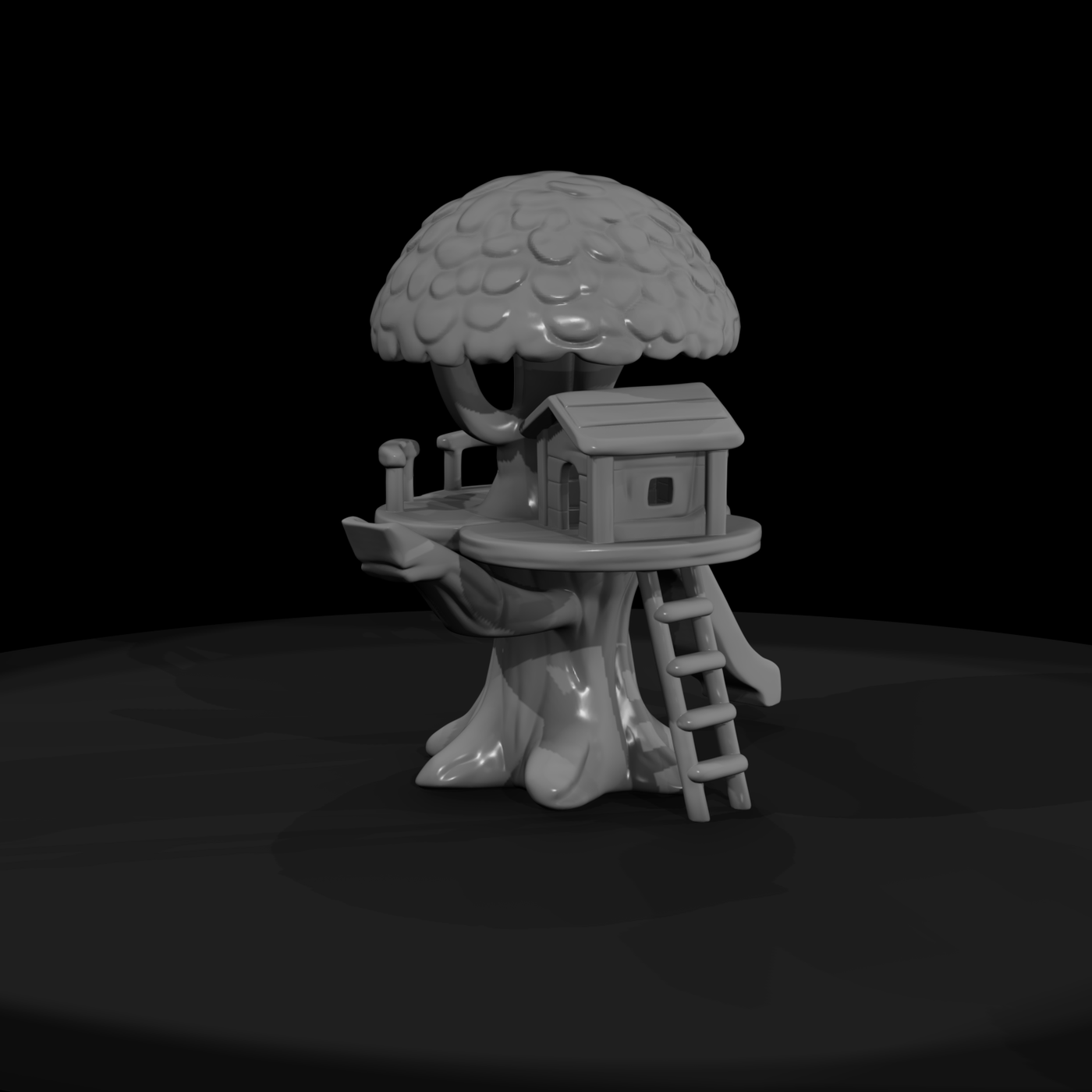 Mr Toyprops 100 001 079 Toy Treehouse Playset
