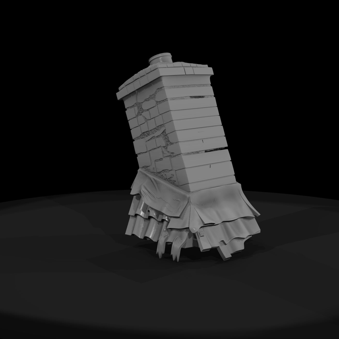 stylized-damaged-brick-chimney-roof-section-050612