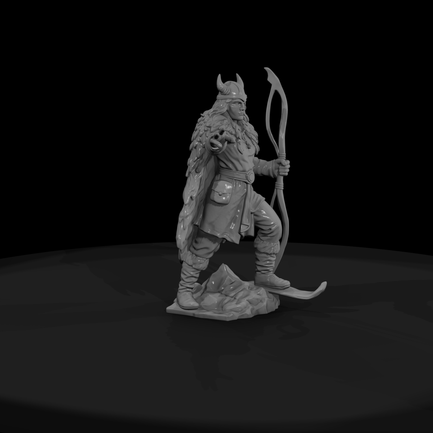 Myth 0315 Mythology Skadi Miniature Figure