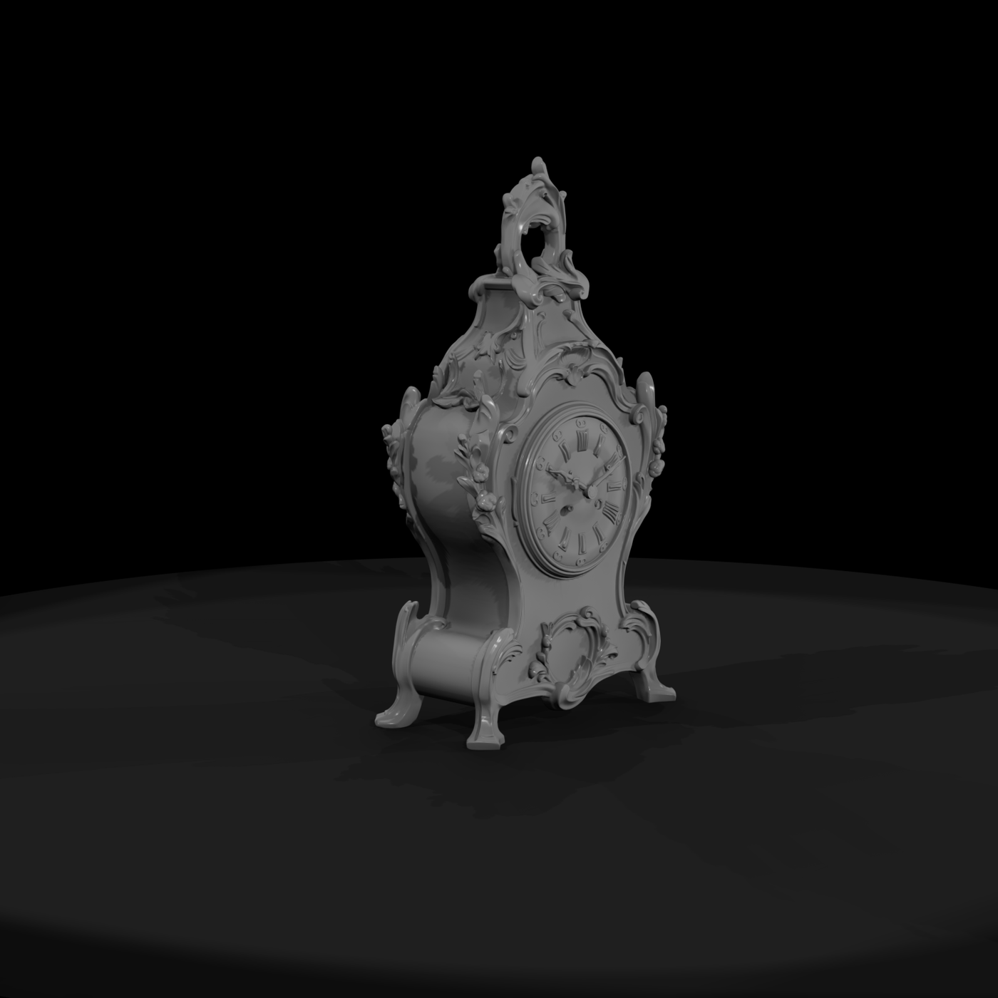 20260612 Ornate Gilded Mantel Clock 23E58Dbed1