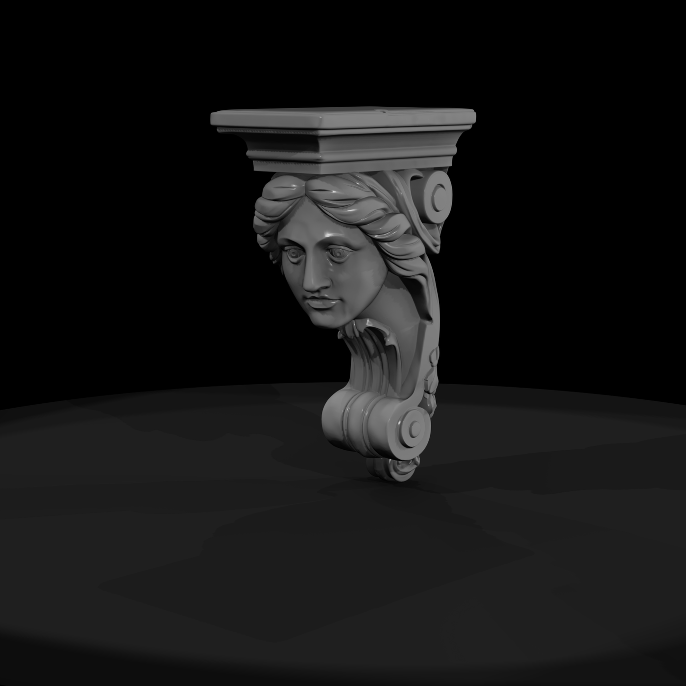 20260612 Carved Wooden Head 81A4096D33