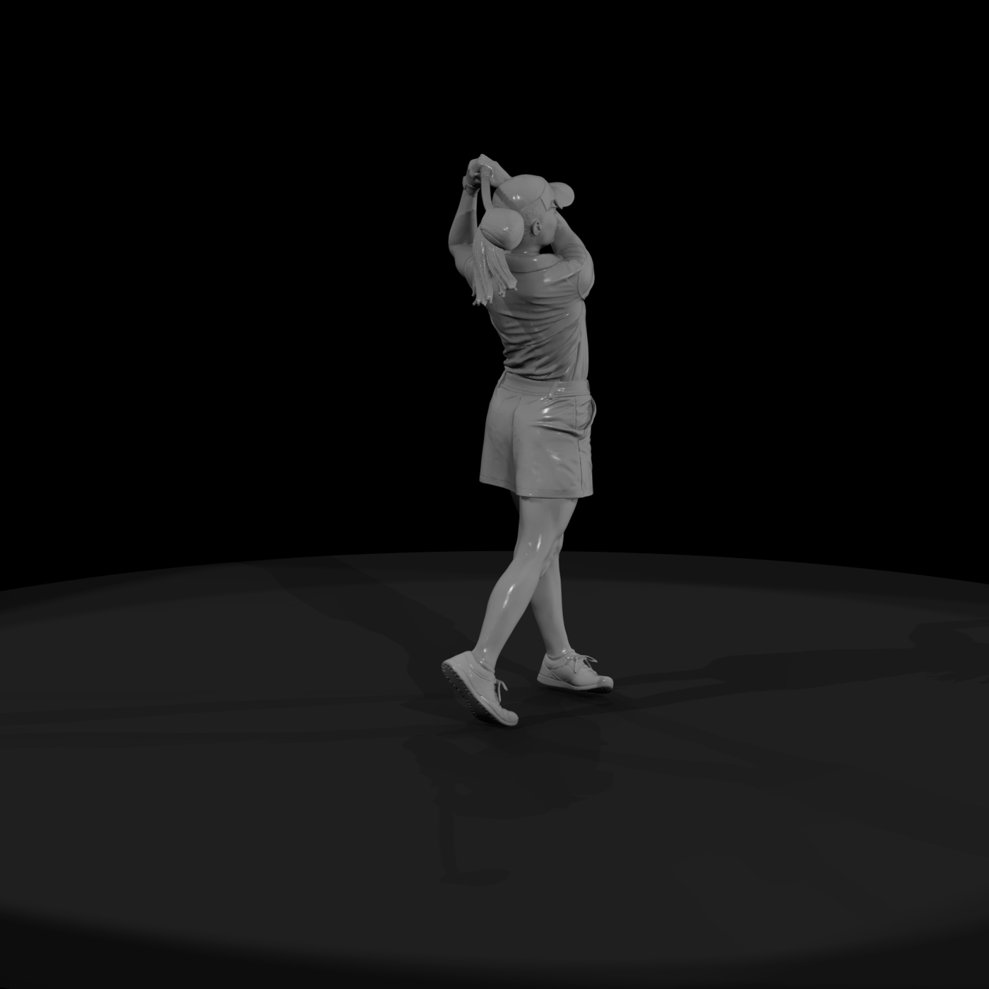 0083 Sports Golfer F Driver