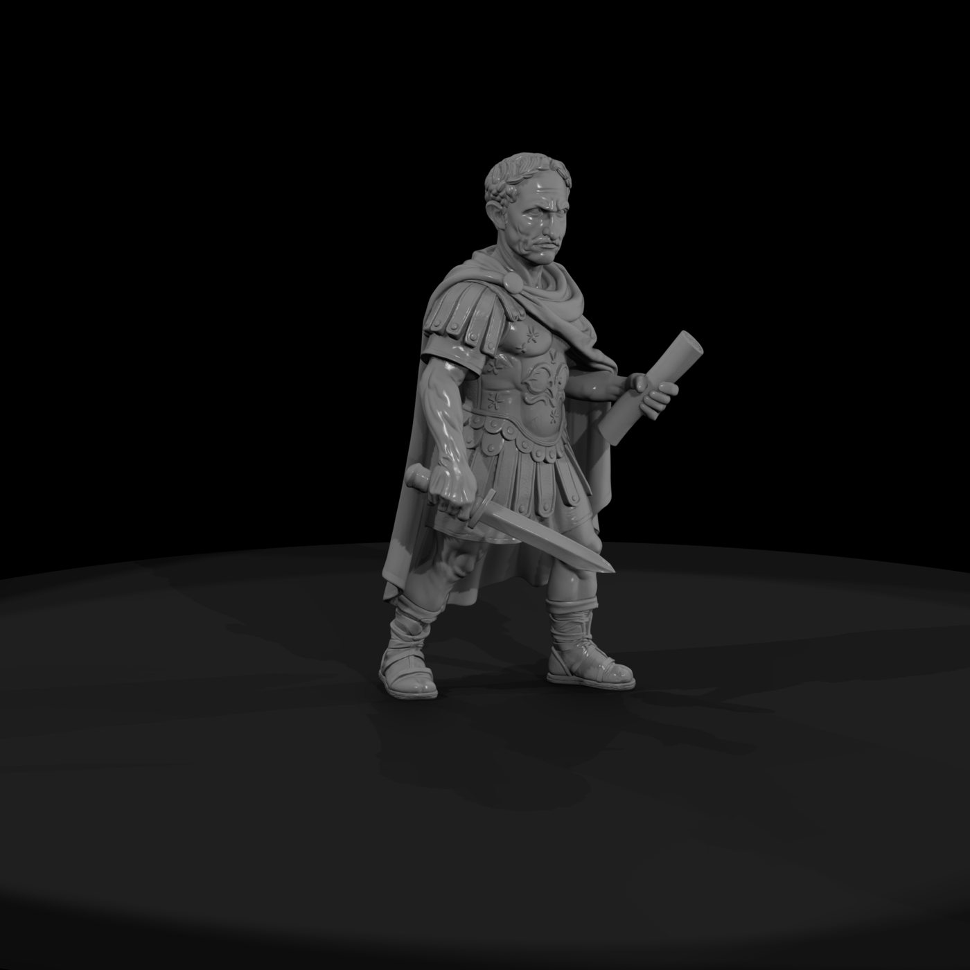 Hist 0035 Historical Julius Caesar Miniature Figur