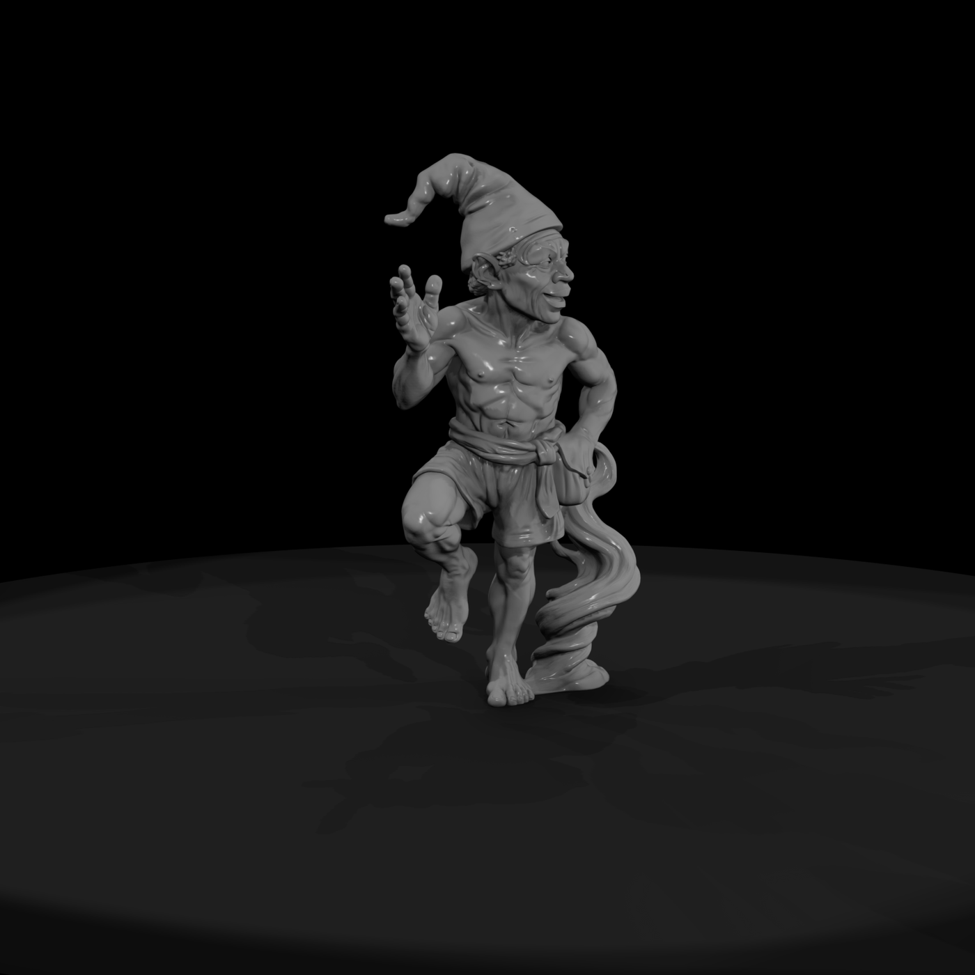 Myth 0476 Mythology Saci Perere Miniature Figure