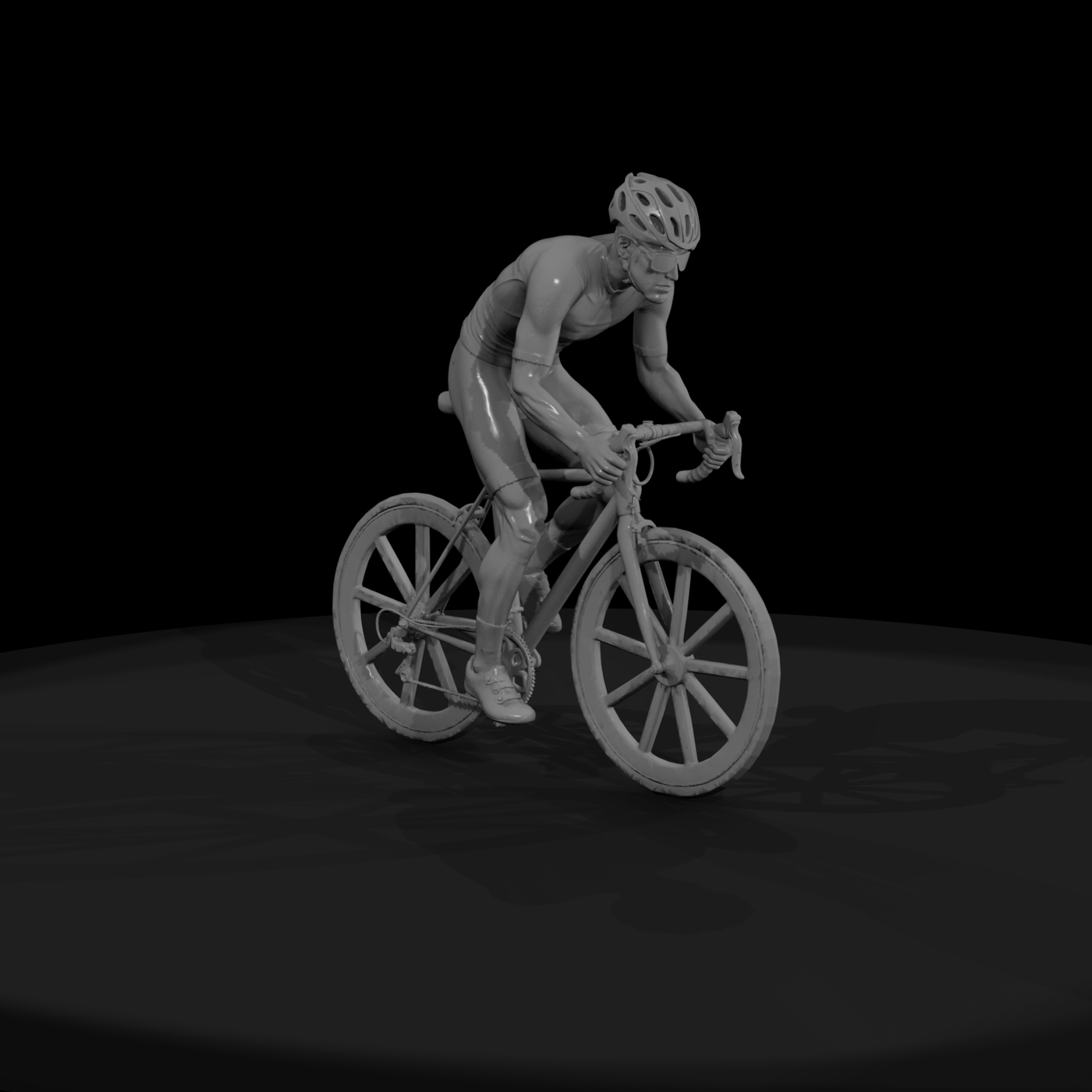 Road Racing Cyclist