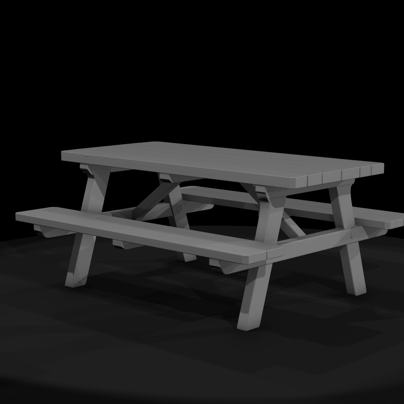 Minimalist Picnic Table