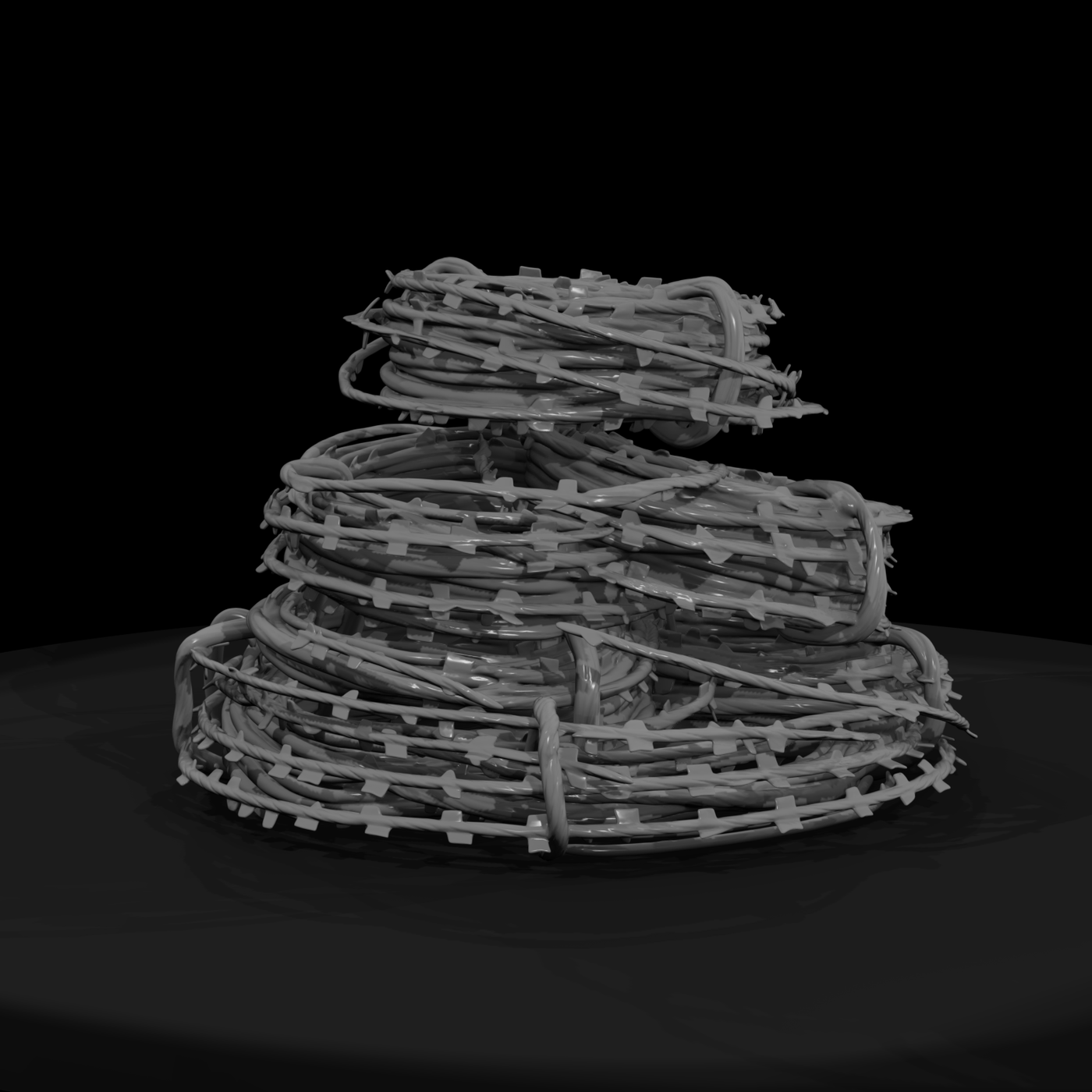 Mil 278 Modern Desert Razor Wire Rolls