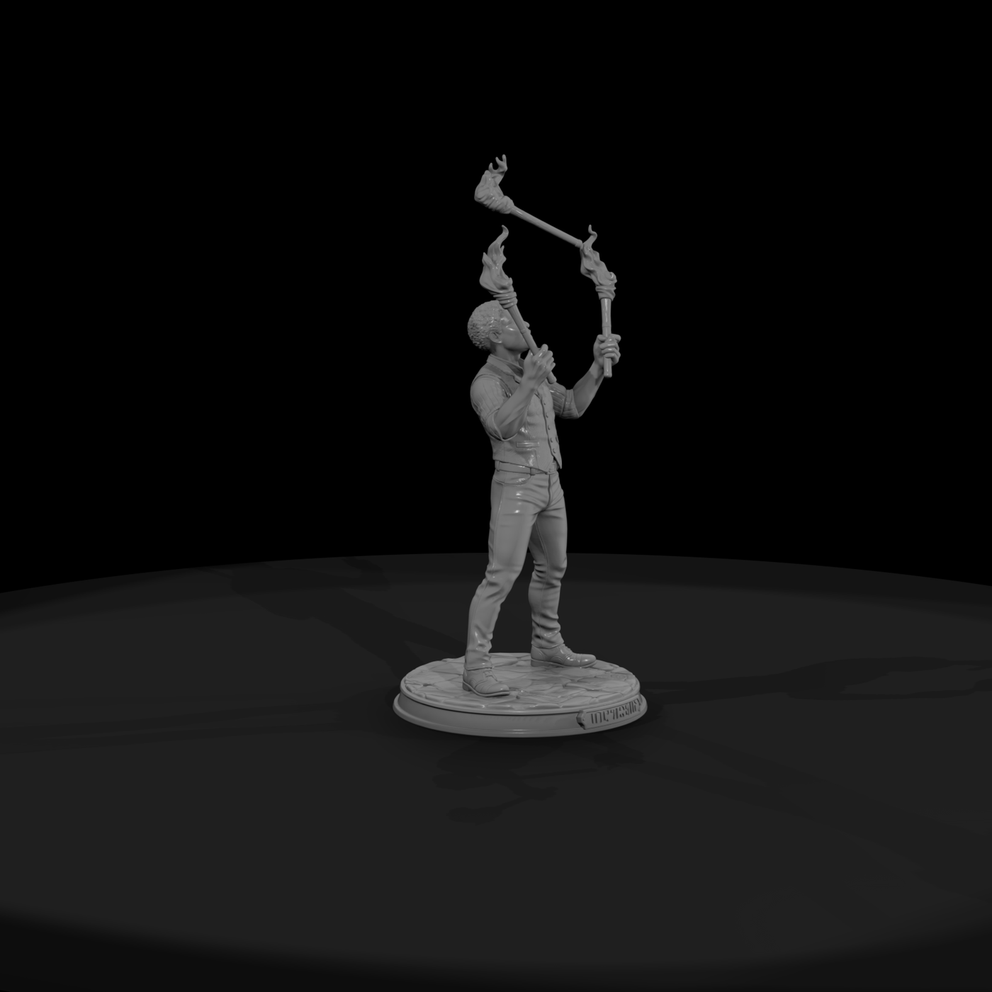 Sideshow Torch Juggler