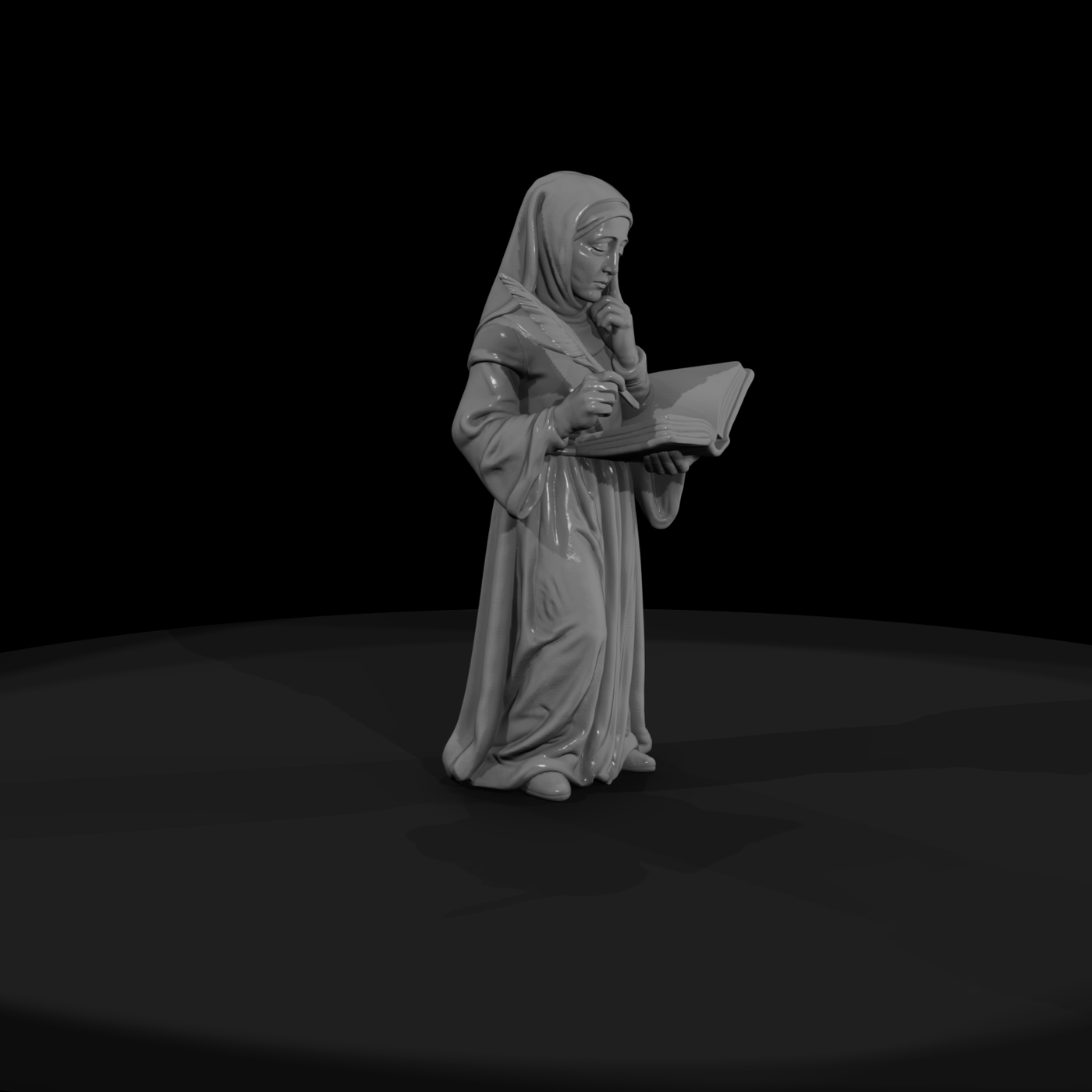 Hist 0140 Historical Christine De Pizan Miniature