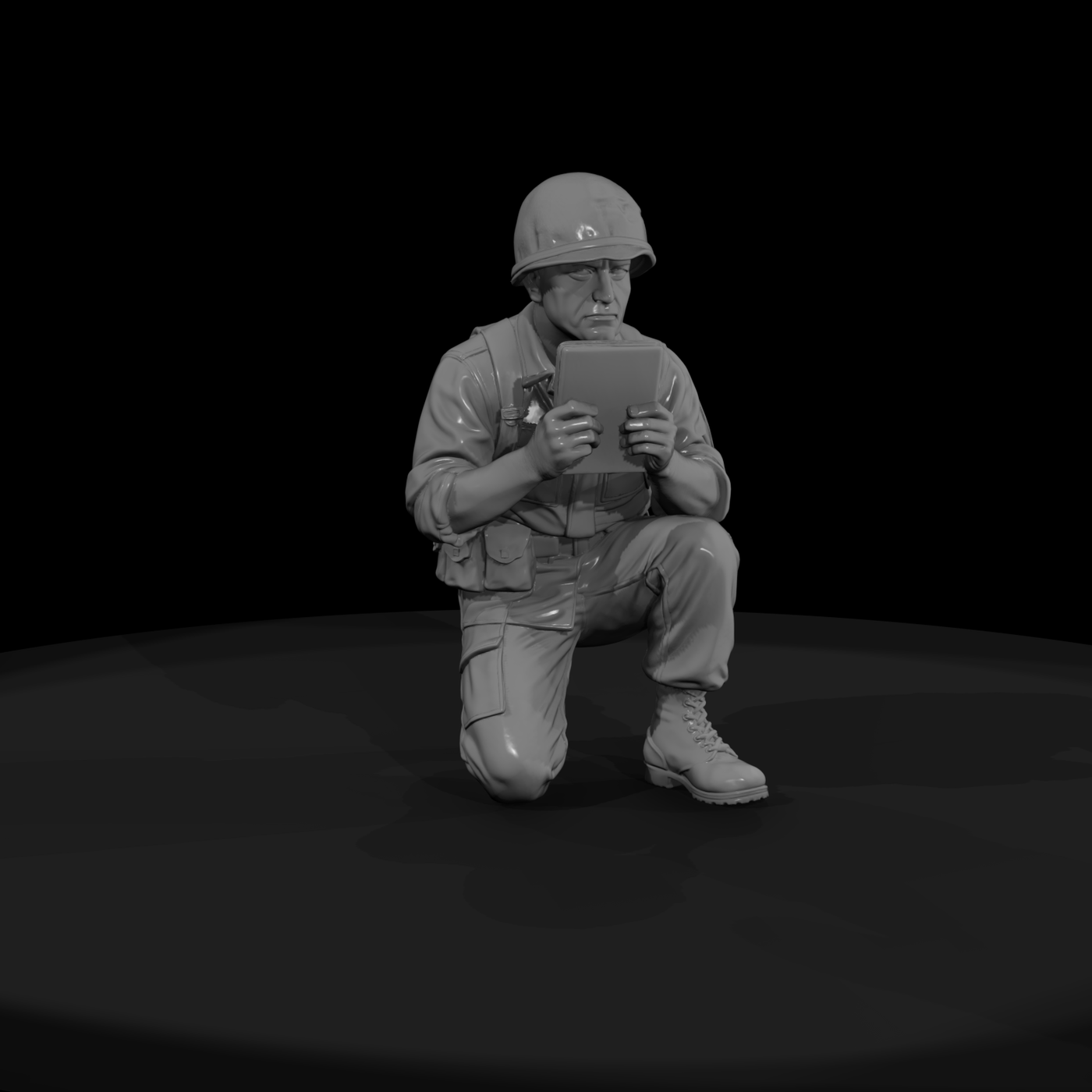Vn Army 014 Vietnam U S Army Platoon Leader Figure