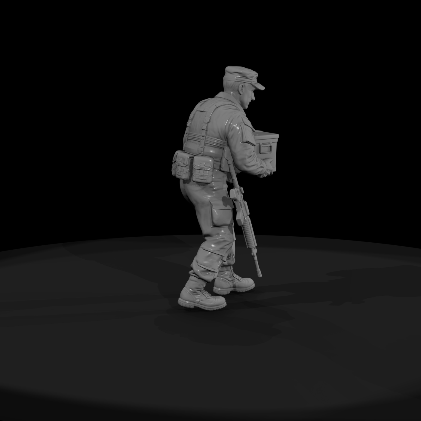 Mod Army 049 Modern U S Army Rifleman Figure