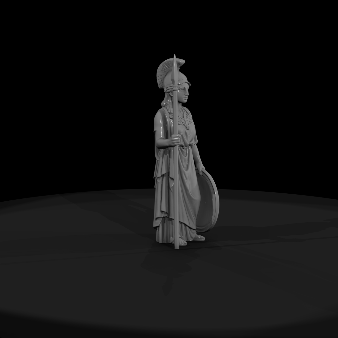 Myth 0253 Mythology Athena Miniature Figure