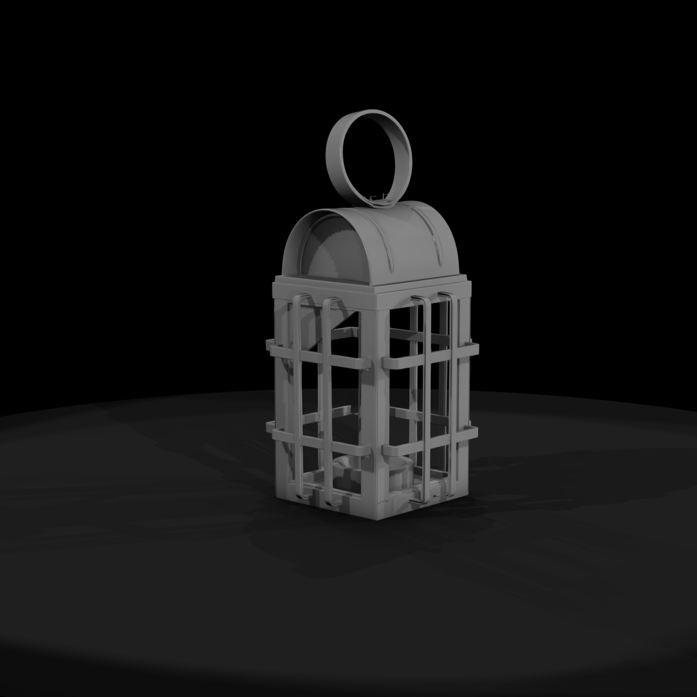 Rustic Hanging Candle Lantern — & Railway Prop