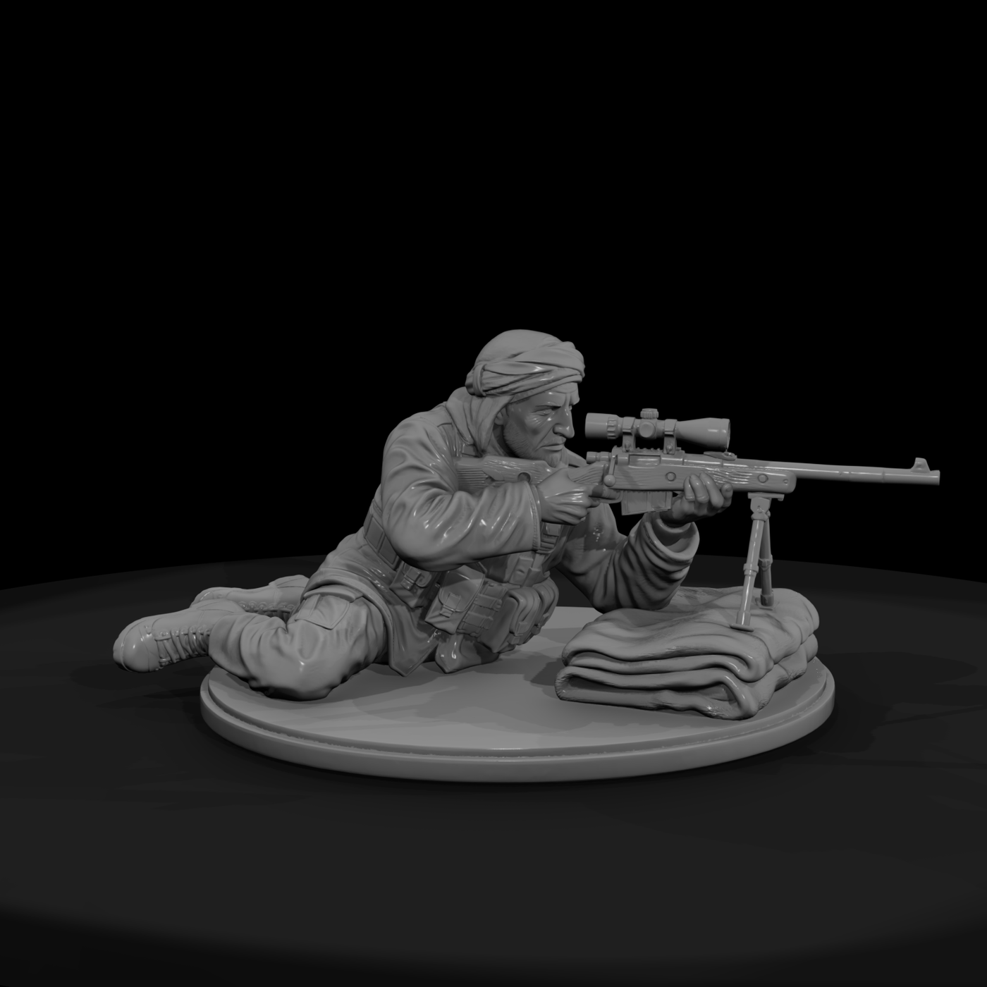 Crm 052 Insurgent Fighter Sniper