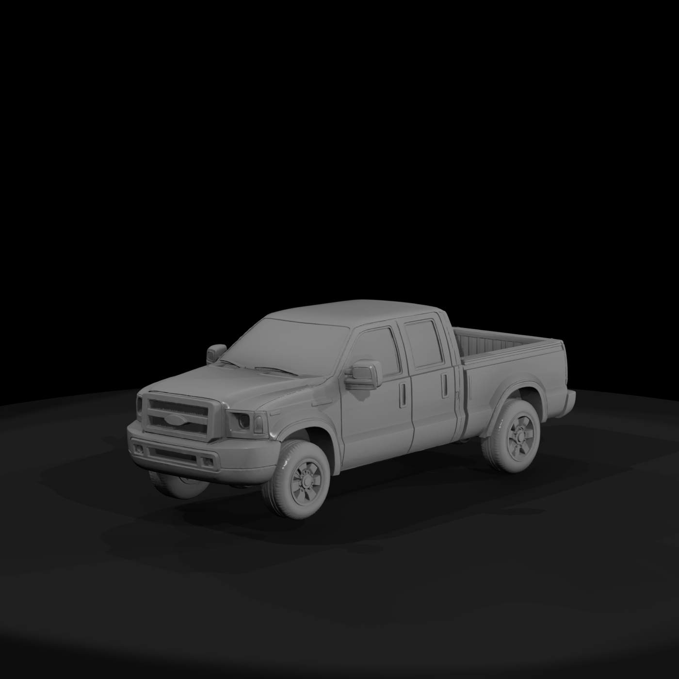 Crew Cab Pickup Truck — Short Bed & Layouts