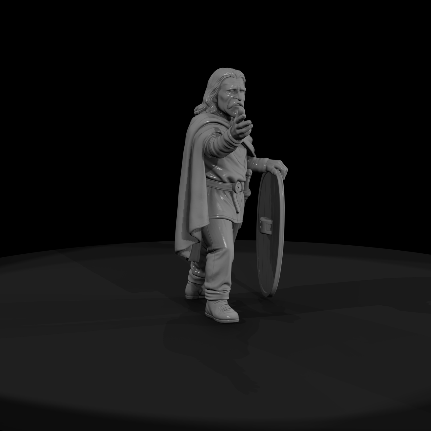 Hist 0044 Historical Vercingetorix Miniature Figur
