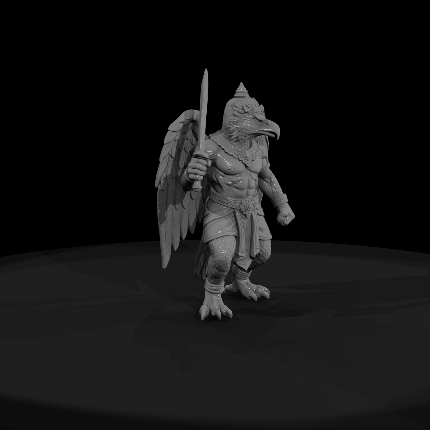 Myth 0431 Mythology Garuda Miniature Figure