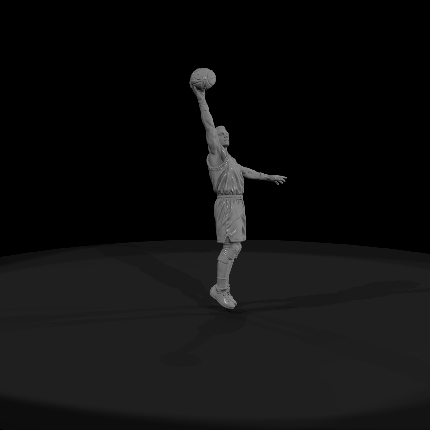 0075 Sports Basketball Layup