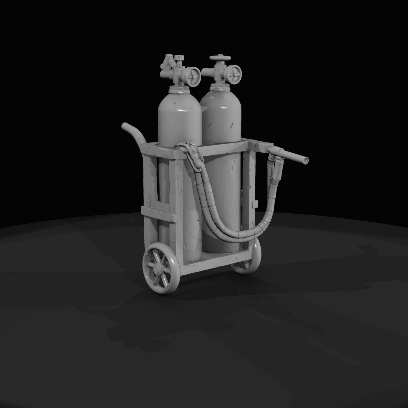 miniature-two-cylinder-welding-cart-with-torch-and-hoses
