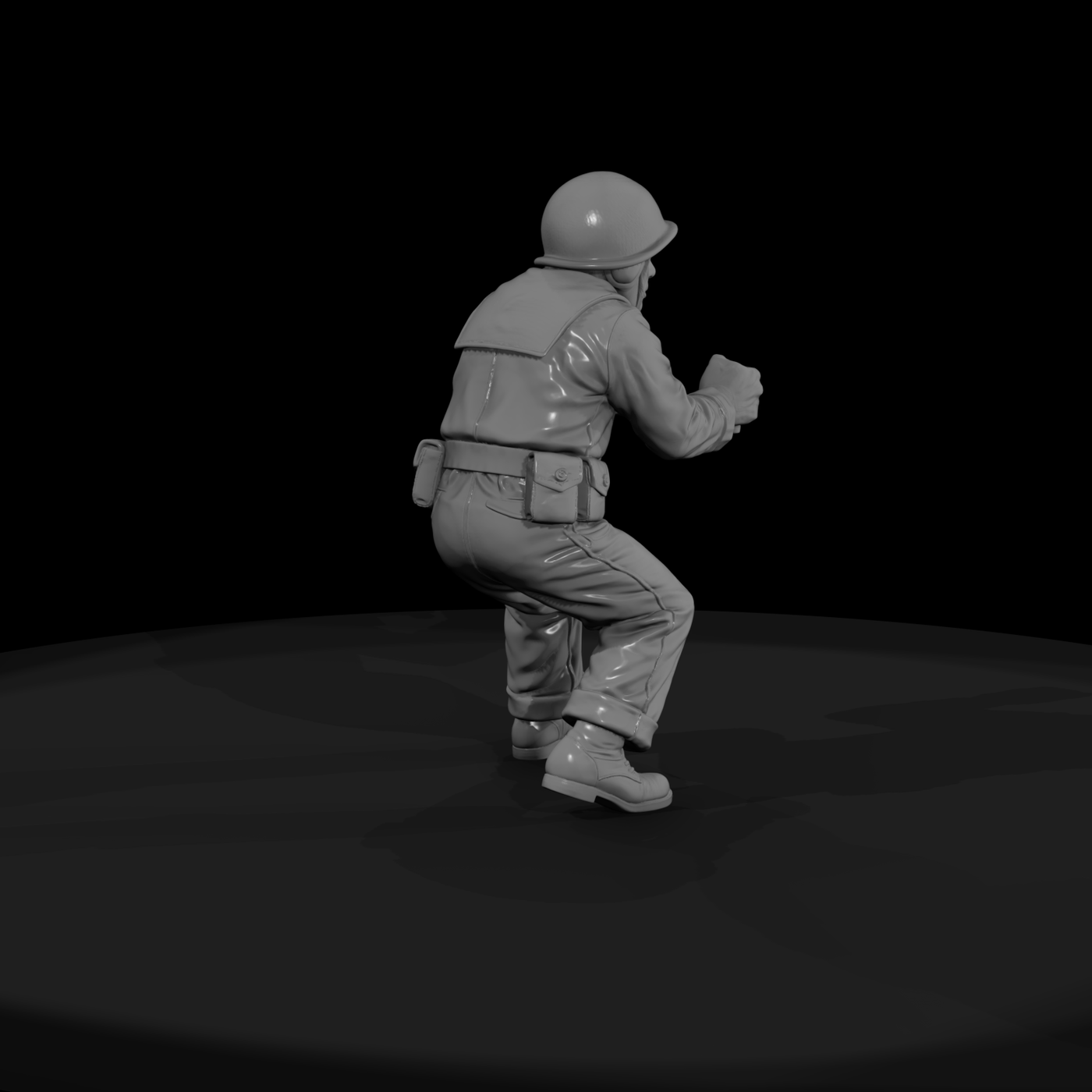 Ww2 Navy 074 Wwii U S Navy Naval Gun Crewman Figur