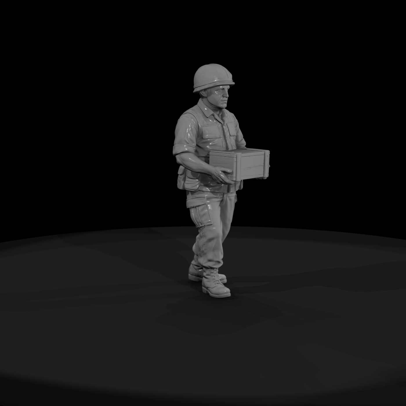 Vn Army 026 Vietnam U S Army Supply Clerk Figure