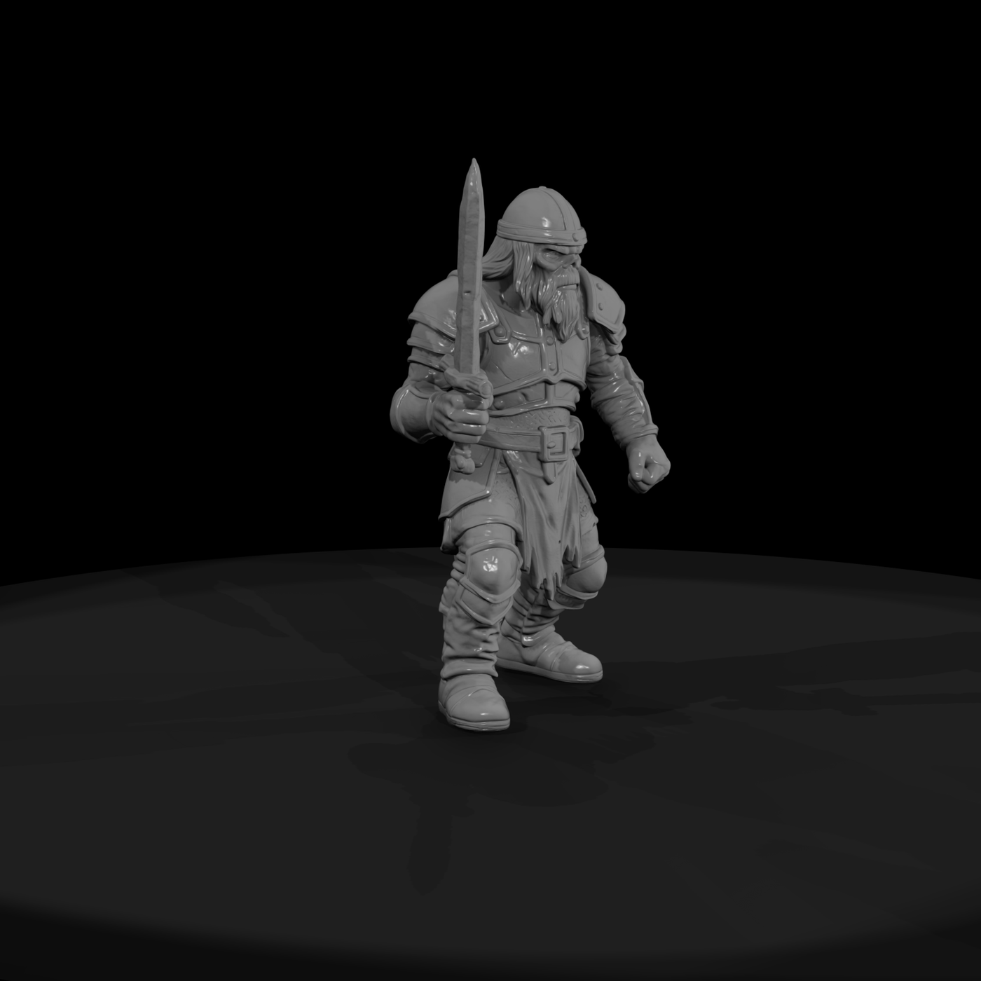 Myth 0335 Mythology Draugr Miniature Figure