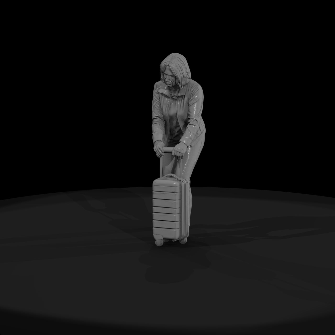 passengers-with-luggage-waiting-modern-woman