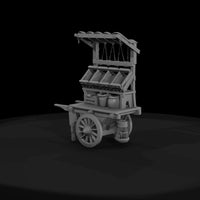 medieval-market-vendor-cart-with-canopy-924807 — thumbnail 3