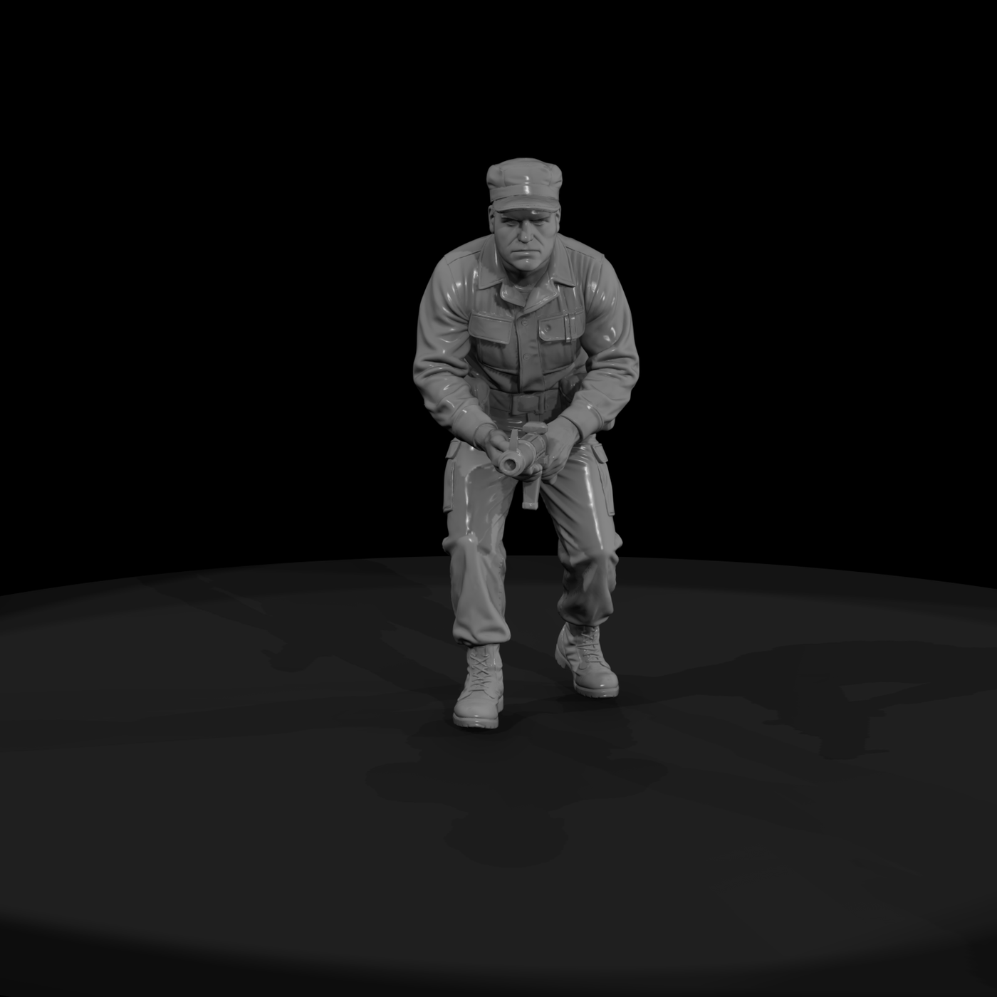Vn Army 067 Vietnam U S Army Grenadier Figure