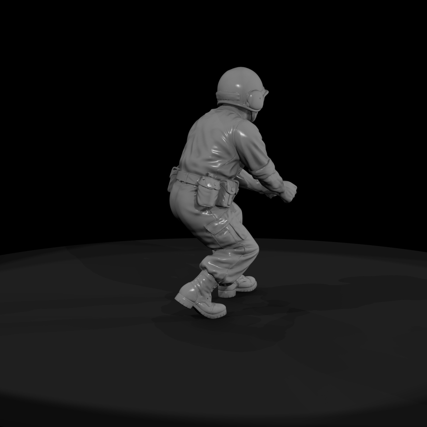 Vn Army 023 Vietnam U S Army Mortar Crewman Figure