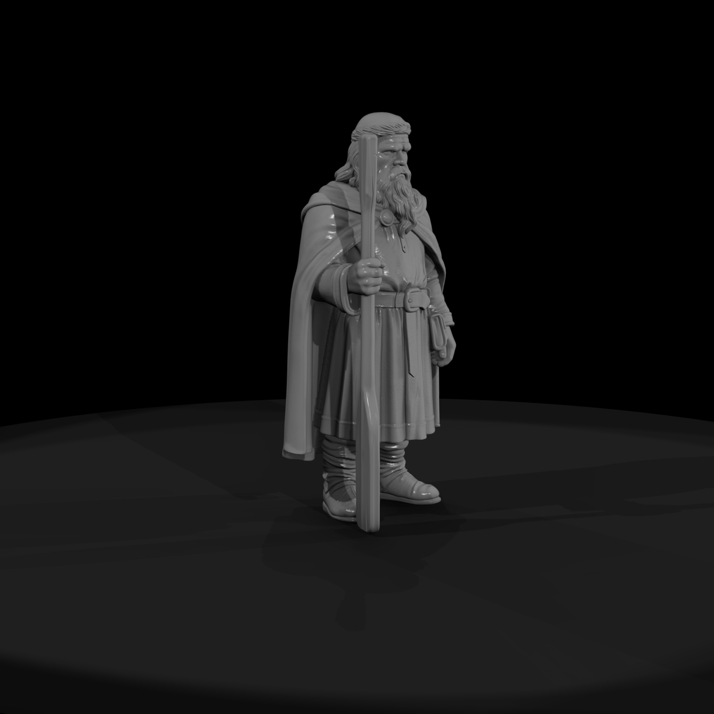 Myth 0319 Mythology Njord Miniature Figure