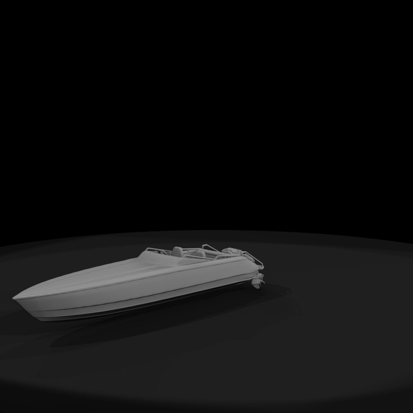 racing-speedboat-miniature-3d-printable-853665