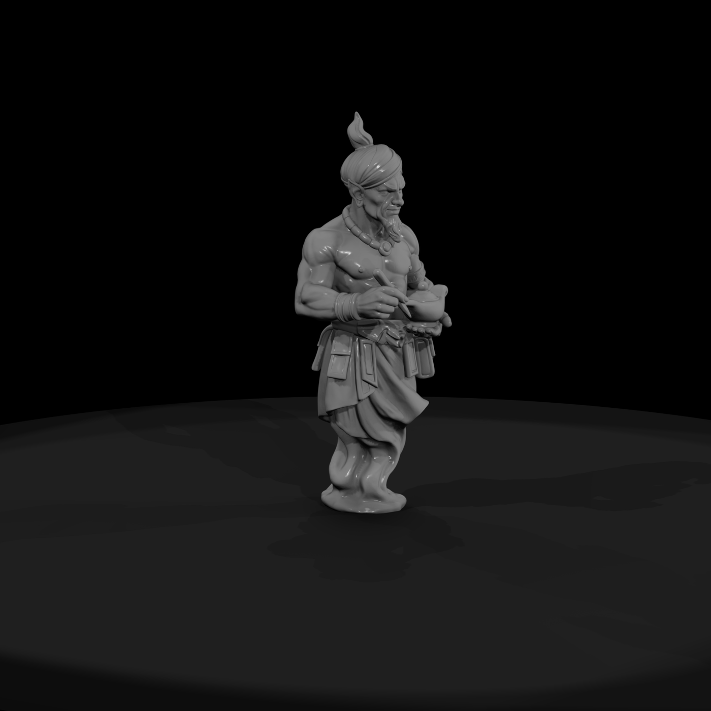 Myth 0488 Mythology Djinn Miniature Figure