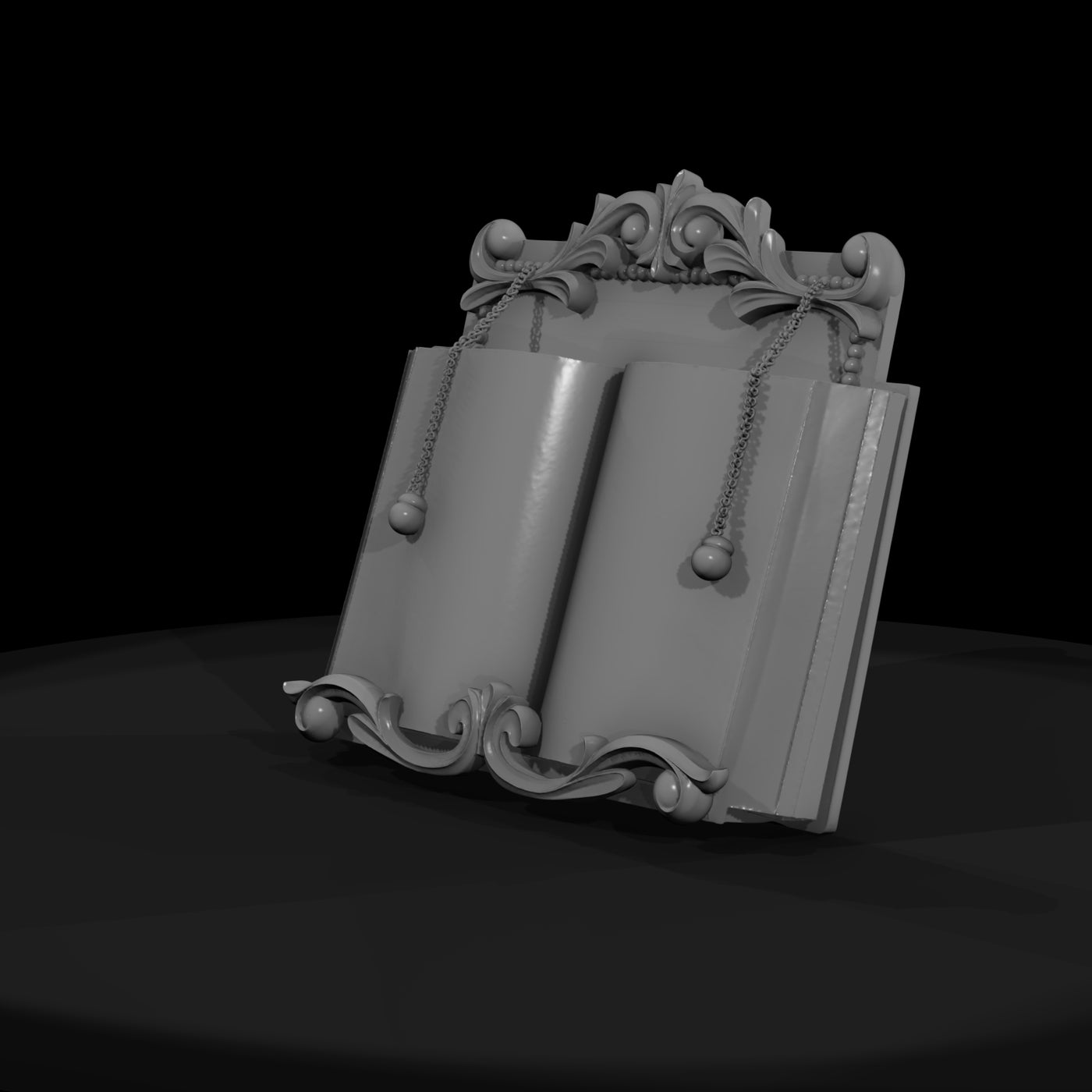 baroque-open-book-display-ornate-diorama-bookstand-701196