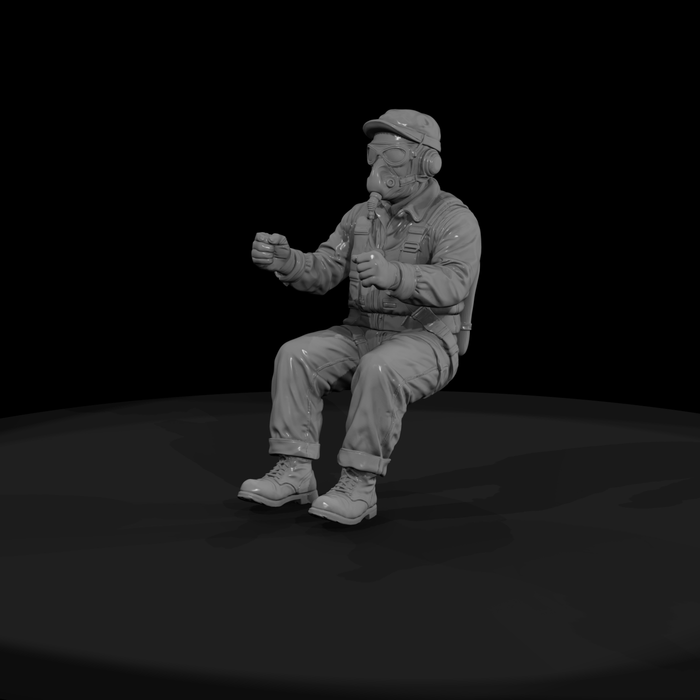 Ww2 Usaaf 085 Wwii U S Army Air Forces Pilot Figur