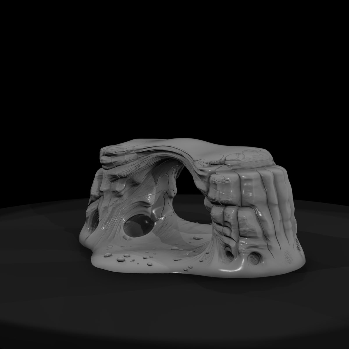 stylized-desert-rock-archway-371107