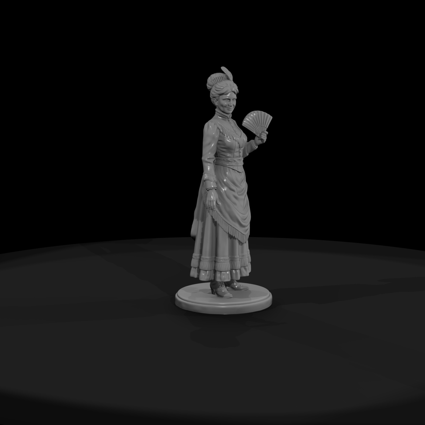 Old West Dance-Hall Hostess