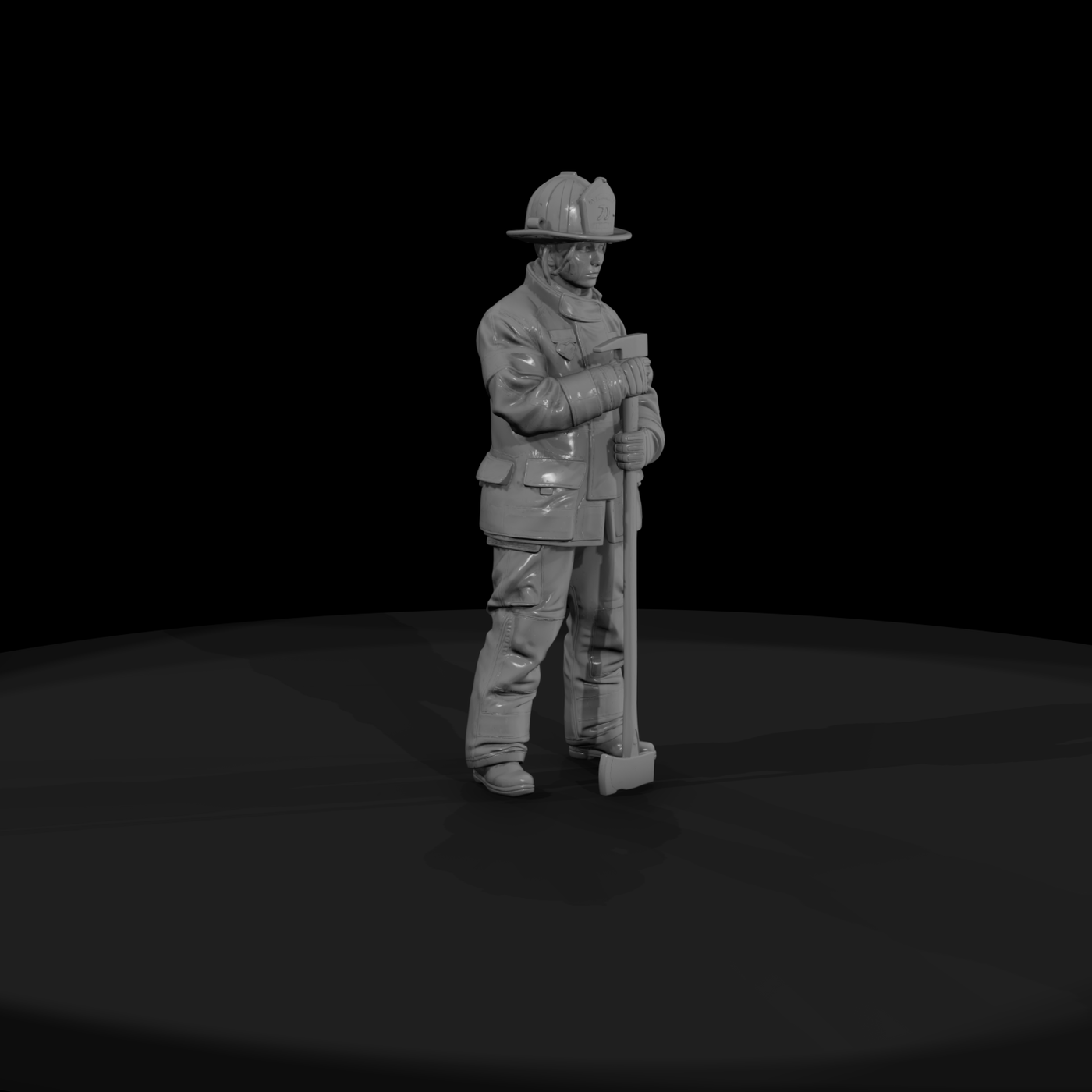0099 First Resp Firefighter F Axe