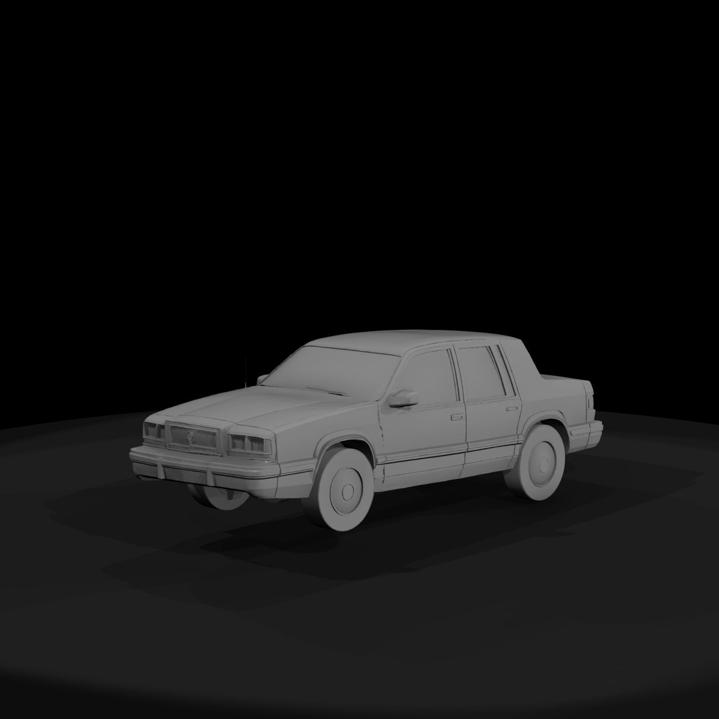 Volvo 850‑Style Sedan — Car