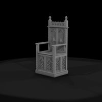 gothic-carved-royal-throne — thumbnail 3