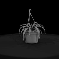 hanging-potted-spider-plant-3d-printable-miniature-330333 — thumbnail 3