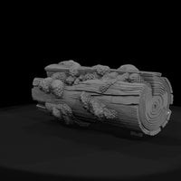 fungus-covered-split-log-3d-printable-terrain-piece-263787 — thumbnail 3